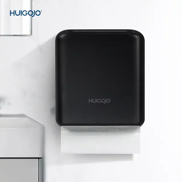 Wall Mounted Big Capacity Z N Fold Paper Towel Dispenser Modern Compact Design