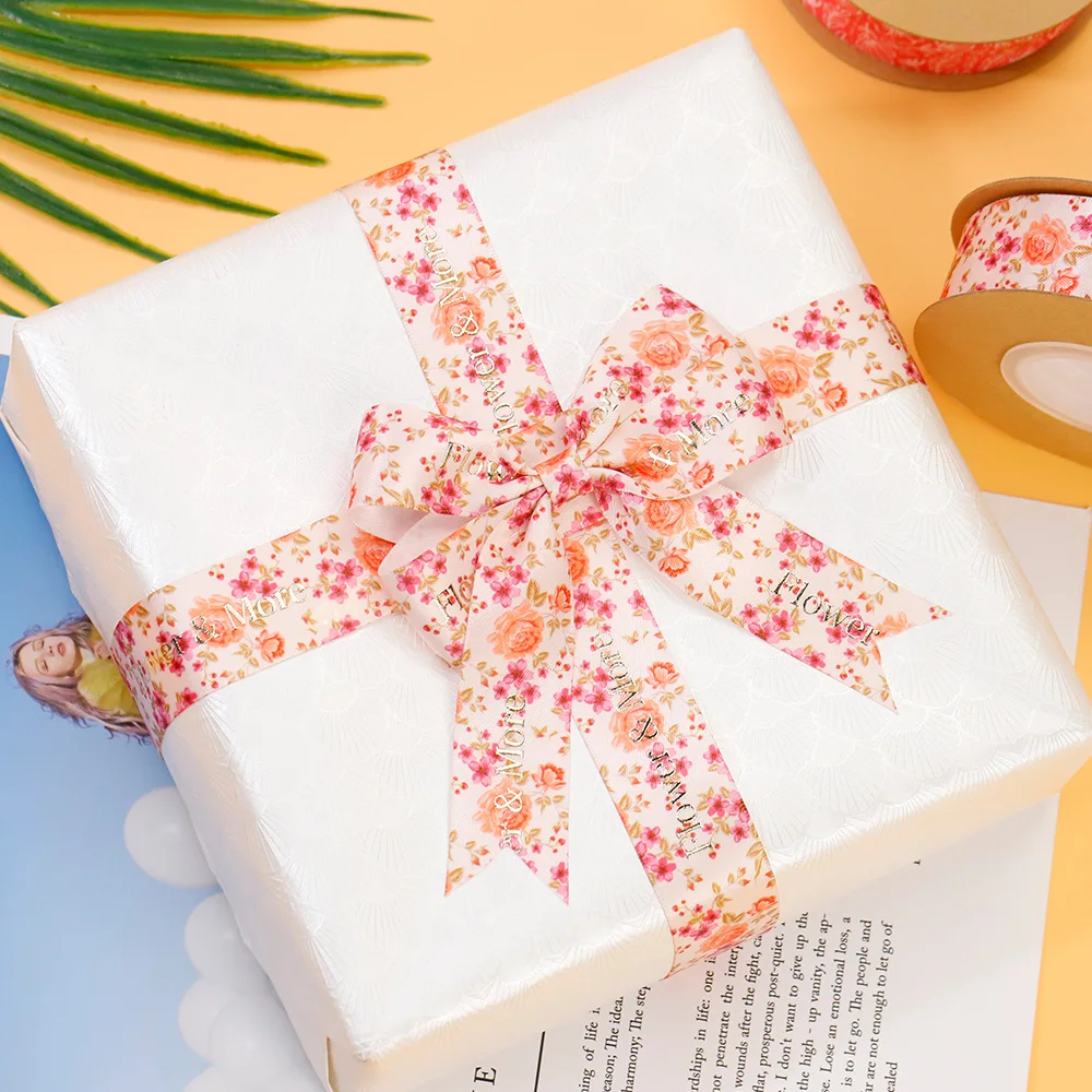 custom packing bow decorative grosgrain premade ribbon bow gift packaging box pre tie bow for gift