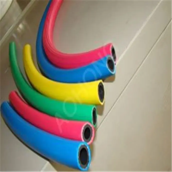 Colorful PVC /Rubber Twin Line Oxygen Acetylene Welding Hoses/Pipe