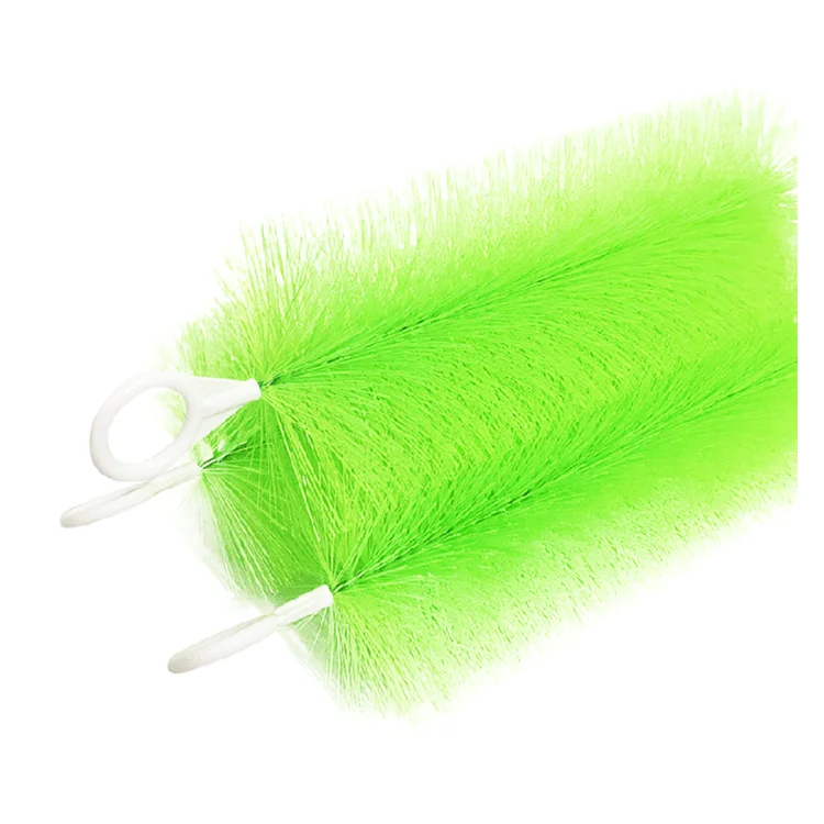 Stainless Steel Bristle Brush Fish Pond High Density Filter Brush Aquatic Pets Aquarium Durable Cleaning Tools