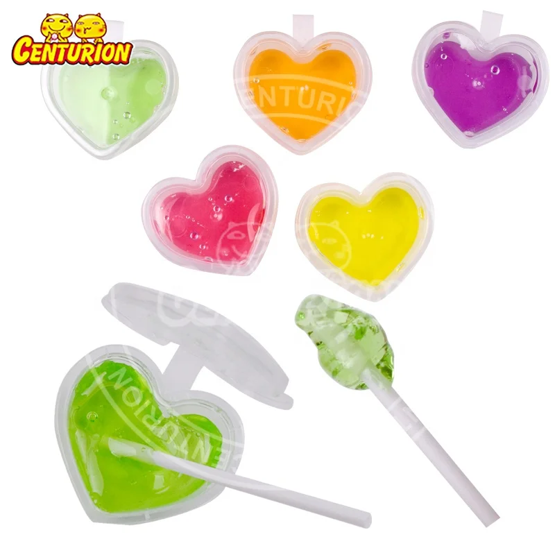 Wholesale interesting DIY heart cup maltose liquid candy