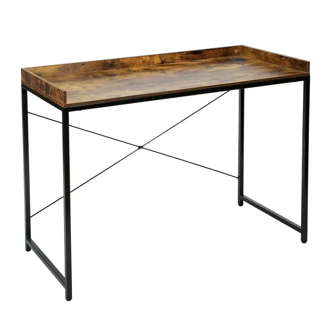 Long Computer Table Light MDF Top Metal feet Office Bedroom Wholesale Cheap hot sale