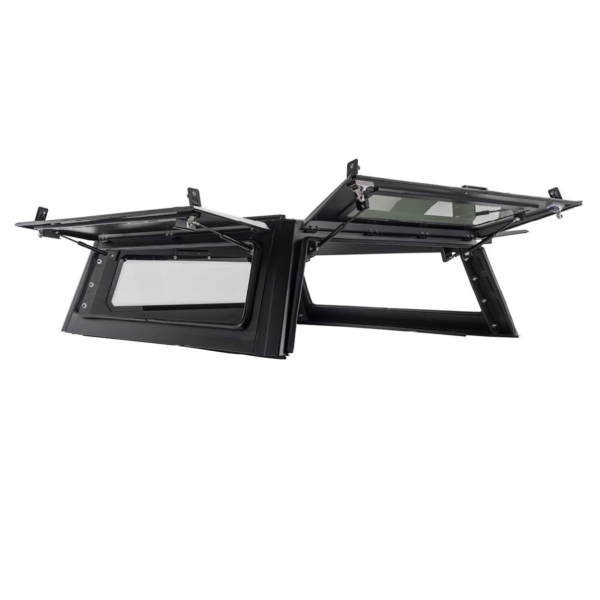 New Arrivals Anti-Theft Hard Folding Truck Rear Fold Tonneau Cover For Ford 150 2024