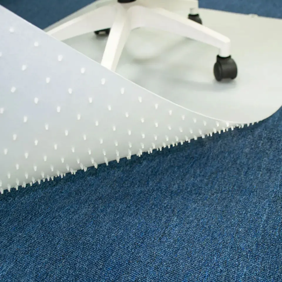 Polypropylene Office Chair Mats, polypropylene floor mat, PP plastic mats