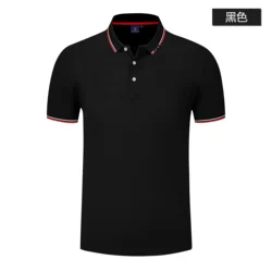 Lidong unisex silk cotton couple Plain printed logo combination Mens 4XL Golf Polo Shirt for man