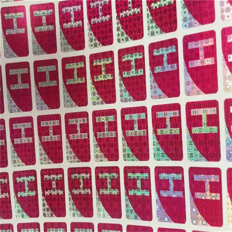 Anti-counterfeiting positioning laser hot stamping label hot stamping film holographic washing aluminum film custom manufacturer