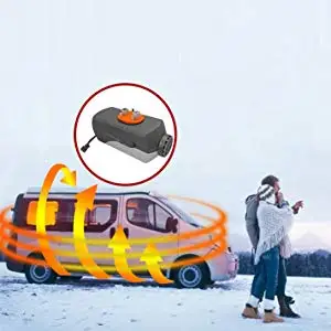 OkyRie 12V 24V 5kw Gray Parking Fuel Air Heater LCD Switch Autonomous Diesel Ignition Copper Heater For Cars Motorhome RV