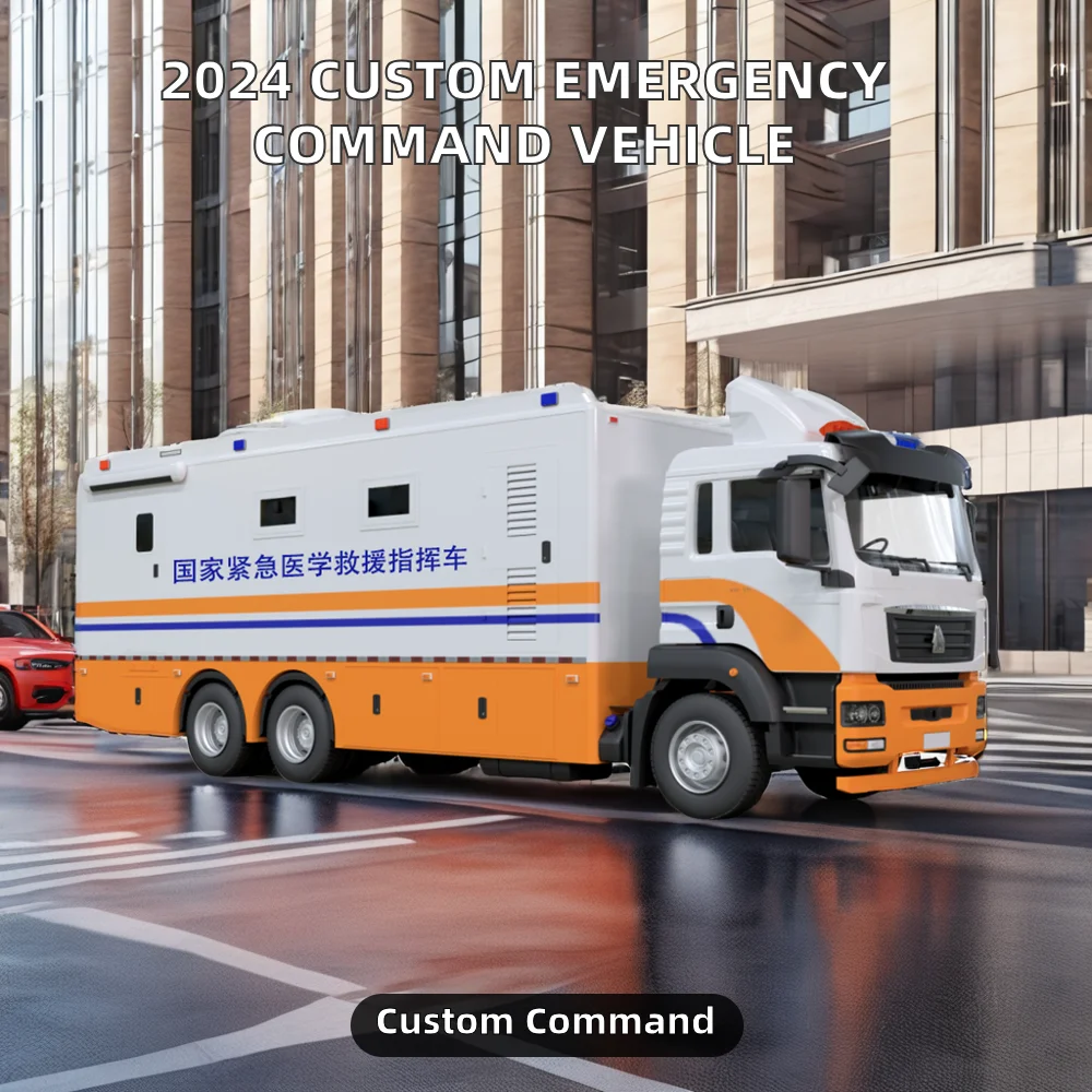 2024 High Quality Customised Special Vehicle for Emergency Response Custom Command Vehicle in Special Transportation Category