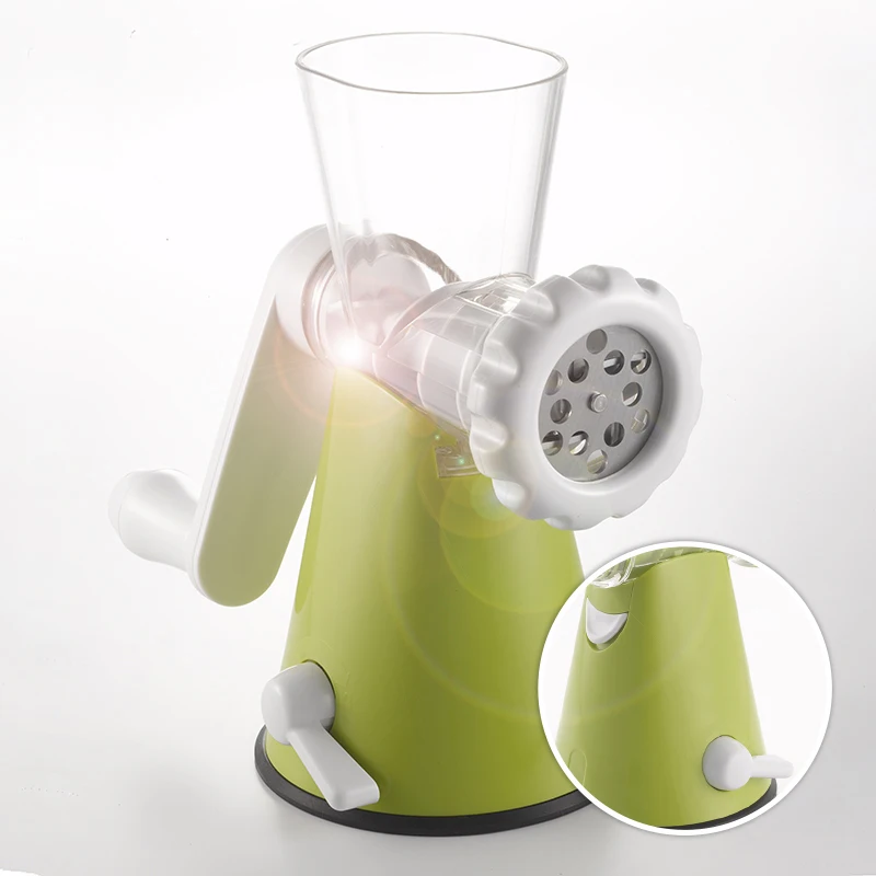 Worldwide Promotional Stainless Steel Simple Green Manual Cut Vegetable Tabletop Cookie Maker Mincer Machine