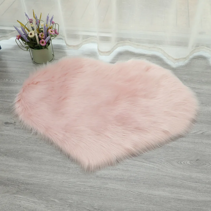 Fluffy Rug Carpets for Living Room Carpet Kids Room Long Plush Rugs for Bedroom Shag Area Rug White