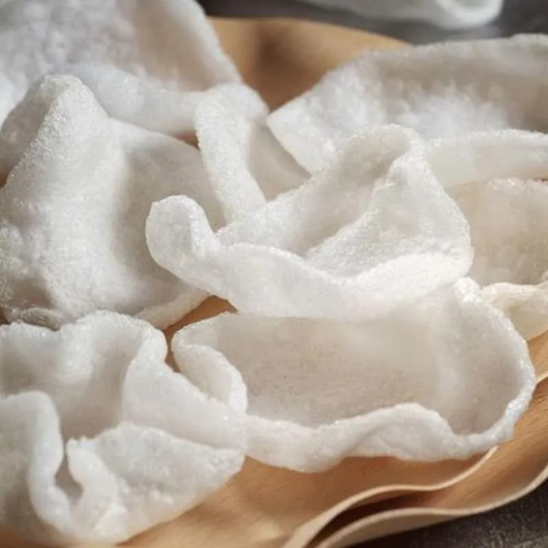 Знаменитые морепродукты Dalian цветные крекеры с креветочными чипсами