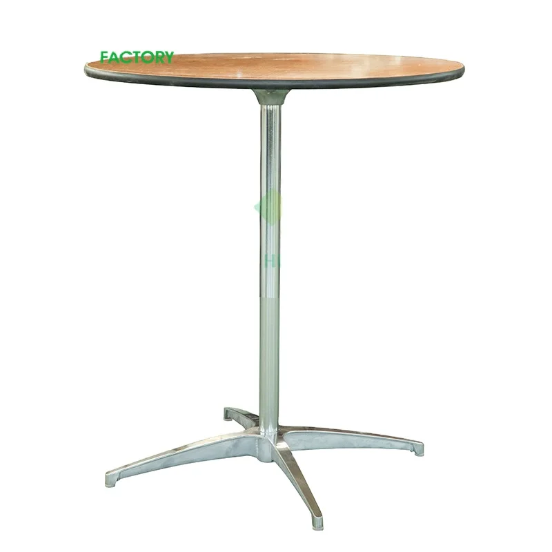 
 30 дюймов, модная женская одежда оптом событие Деревянный Банкетный коктейль столы  