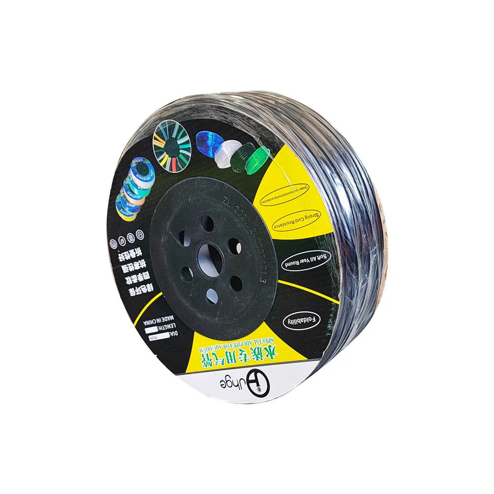 Colorful 4*6mm 100m/roll Aquarium Elastic Aeration Hose Fish Tank Air Pump Soft Pipe Flexible Oxygen Tube Line
