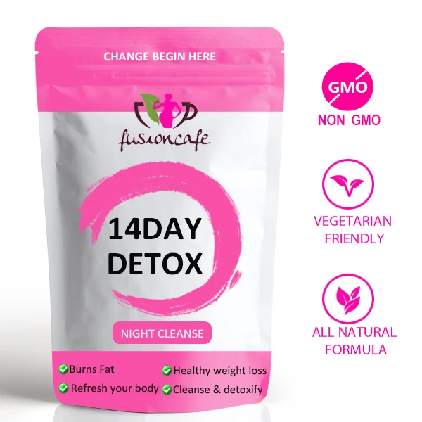 14 дней органический чай для похудения и потери веса TEATOX! Бесплатный инфузер бутылка!