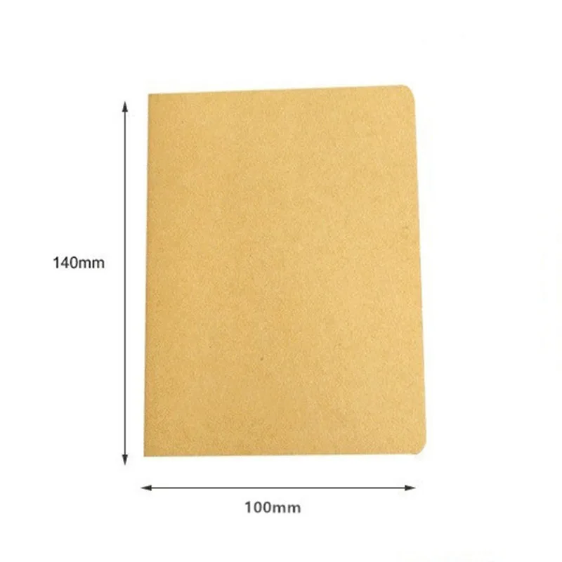 Office notebook Supplies Diary DIY Retro The Kraft Paper Blank Memo Pad Sketch Book Notepad