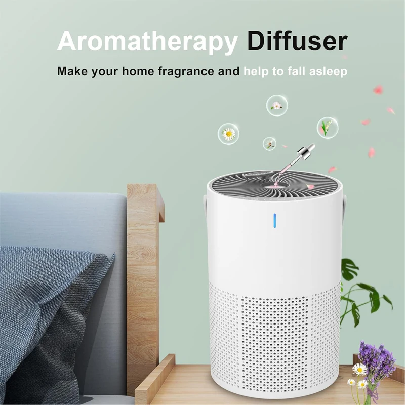 H11 HEPA 3 in 1 filter air purifier with essential oil quiet small