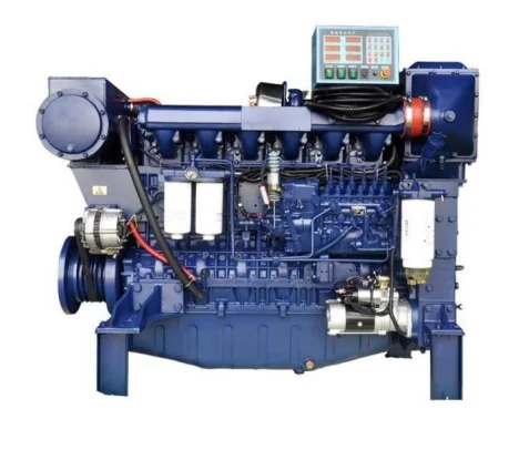 Orginal new 500hp 4  Weichai WP12 marine engine for boat inboard diesel  engines with 3 years quality warranty