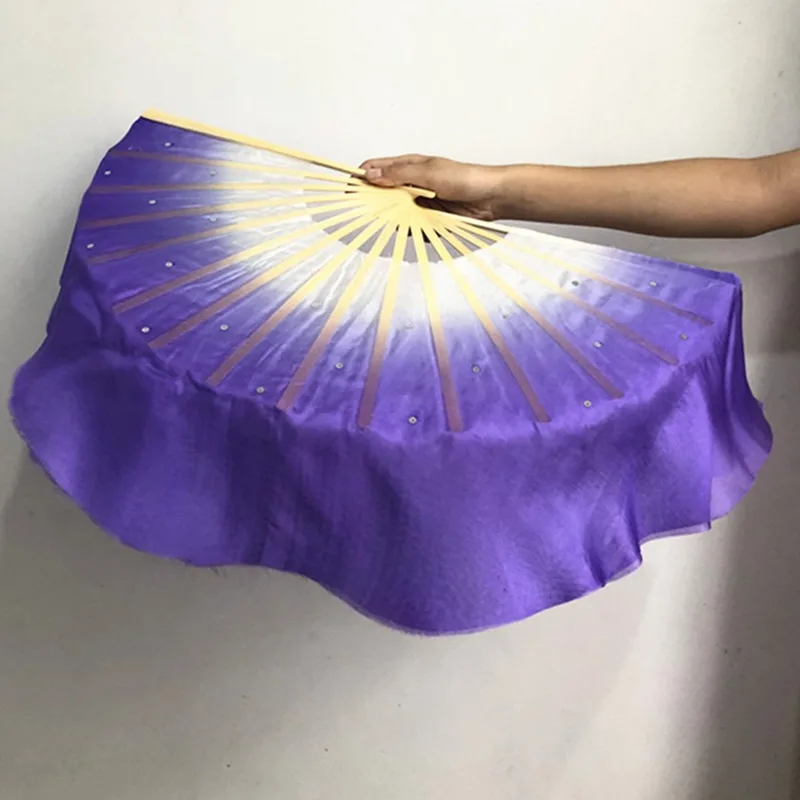 41cm Yangko Silk Veil Women Children Hot Size Classical Dance Props Art Test Body Rhyme National Dance Stage Costume Accessory