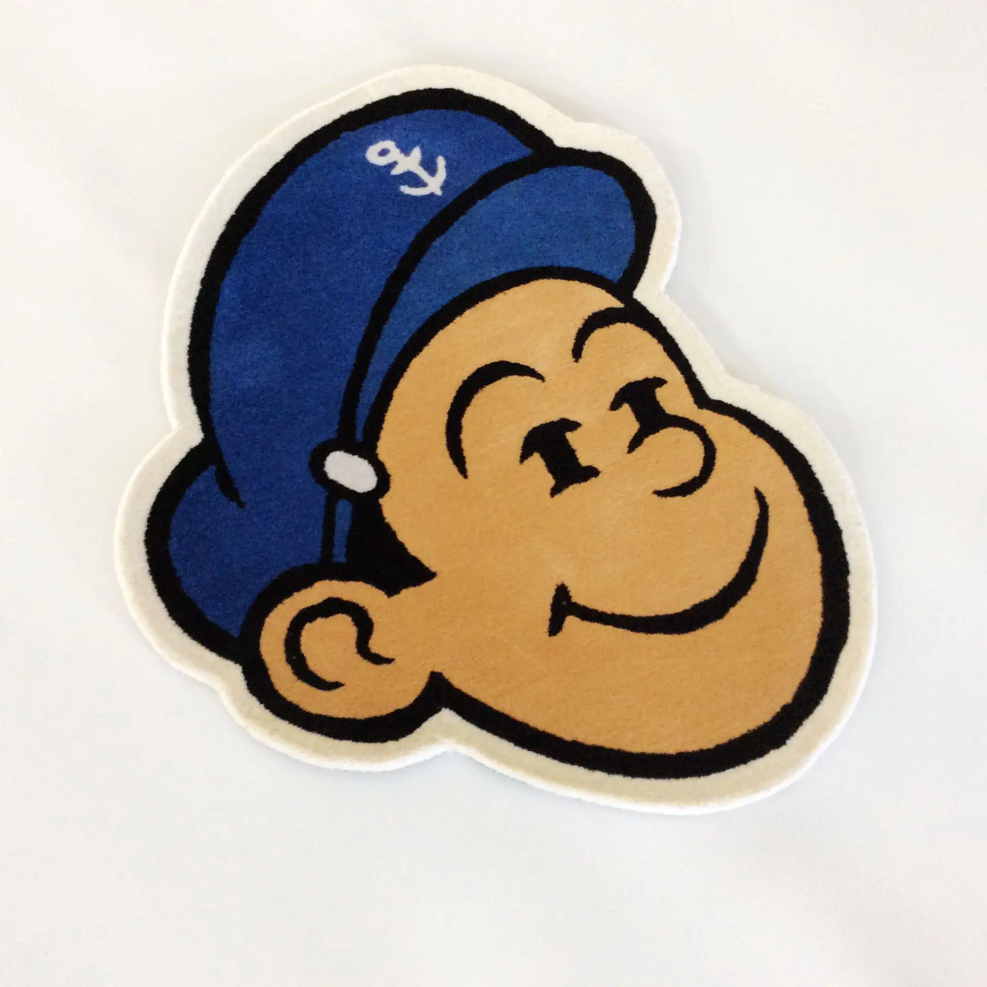 Rugs And Carpets For Living Room Irregular Shape Personalized Custom Logo Mat Handmade Wool And Slik Area Rugs