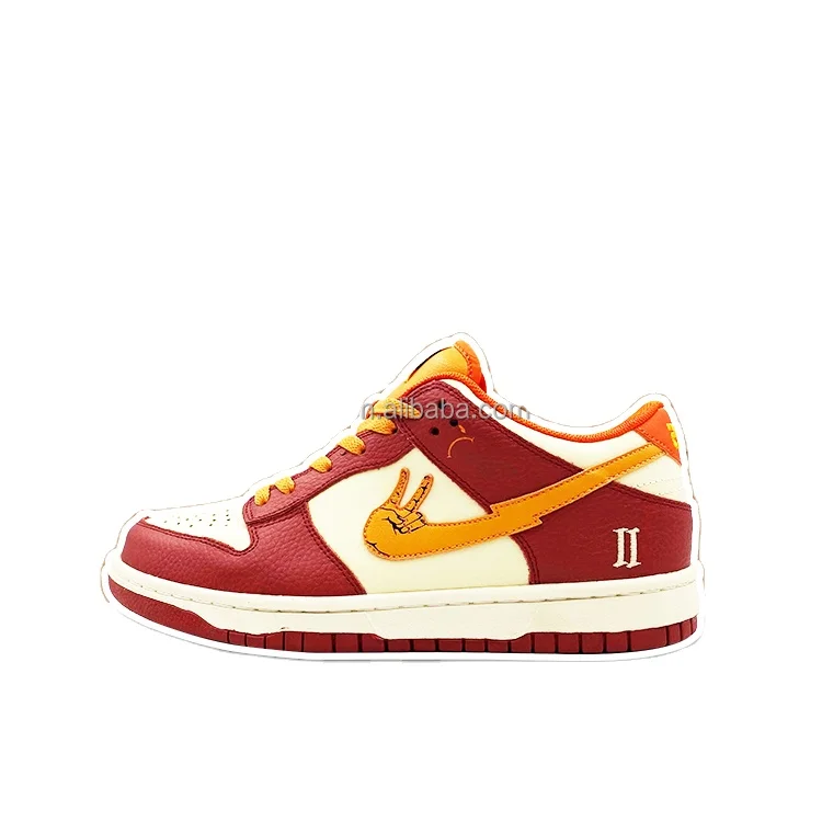 Dunkes Original Custom Men Blank Skateboard Manufacturer Cheap Inflatable NK Custom Sb High Low Cut Sole Leather Sneaker Shoes