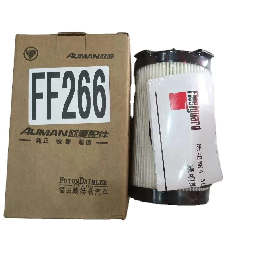 HIGH QUALITY FUEL FILTER FF266 C5335504 800154401 FOR 4.6L DIESEL ENGINE SPARE PARTS FROM FACTORY CHEAP WHOLESALE
