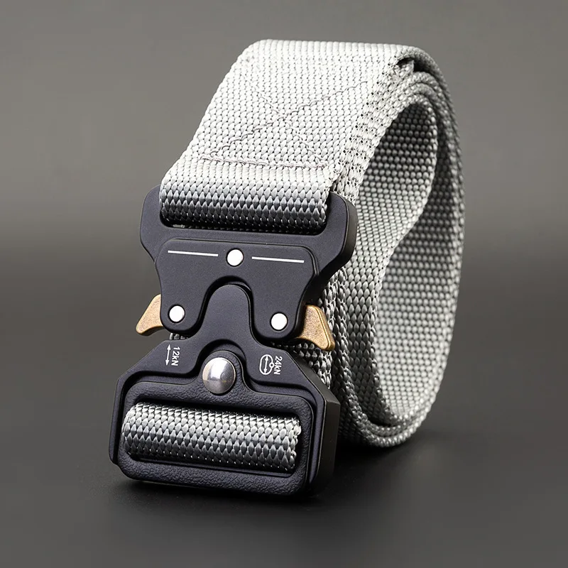 
Roller coaster Metal Button Canvas For Women Men Safety Belts Fashion High Quality Belt 