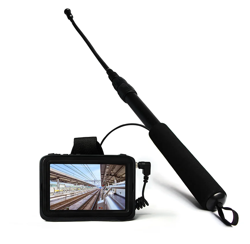 Новое поступление 1,5 м pole Инспекционная камера портативный двойной экран 2,4g провод/беспроводной видео детектор жизни