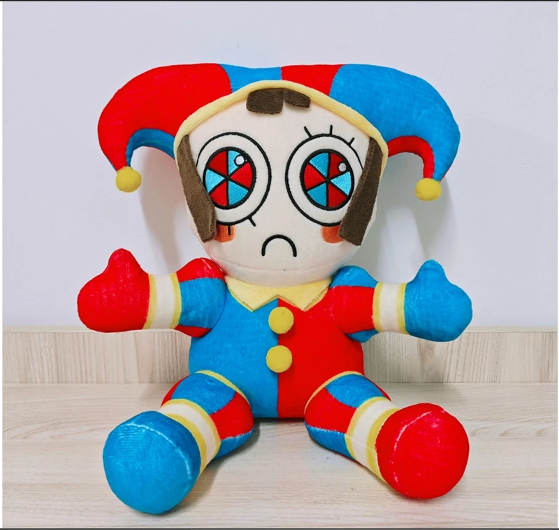 The Amazing Digital Circus Plush Toy Cartoon Anime Digital Circus Animated Clown Stuffed Toys For Kids