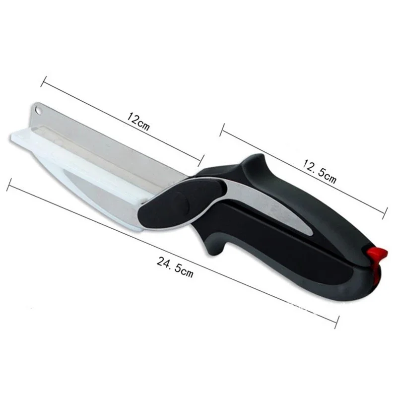  Multi-Function Vegetable Clever Cutter Utensil Scissor for