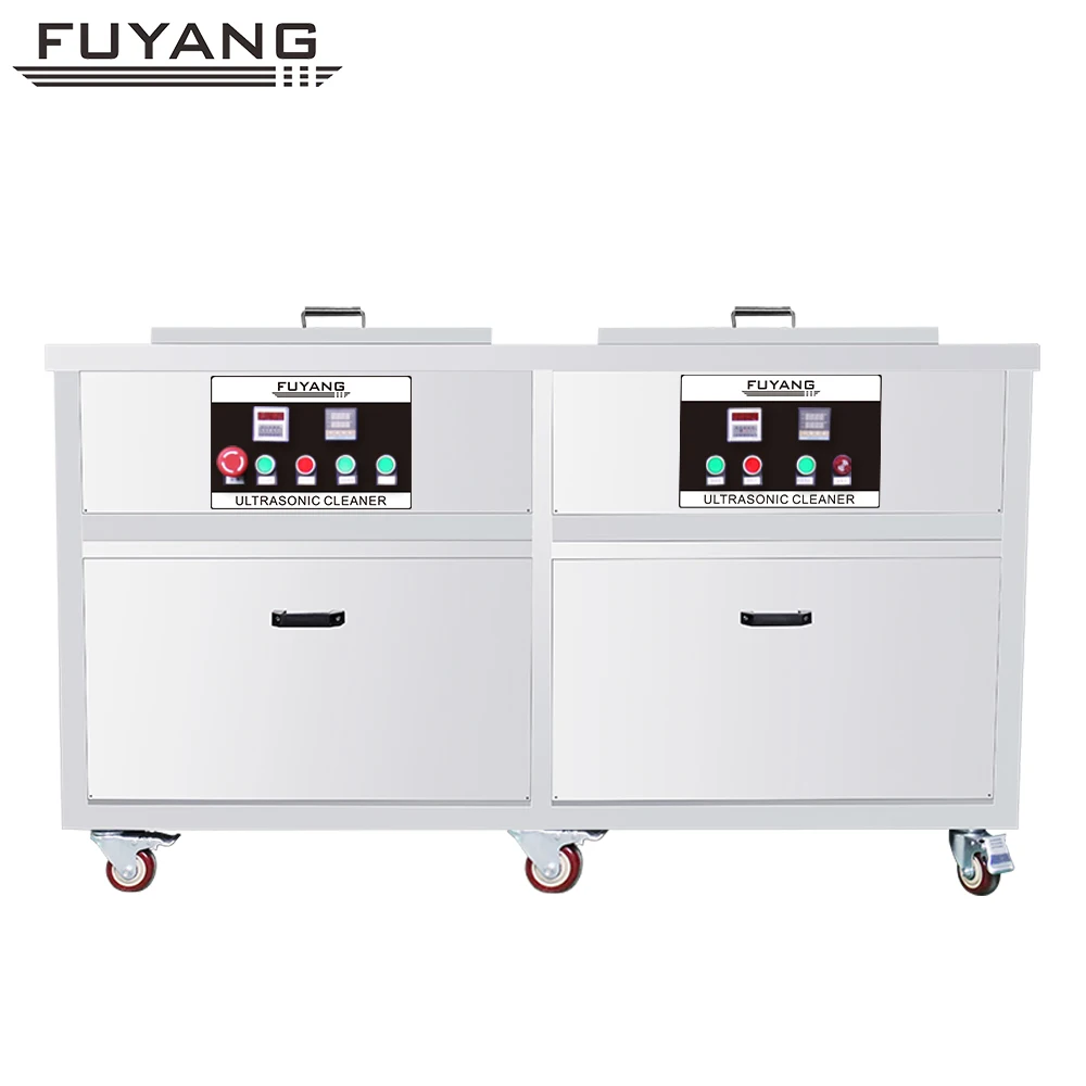 Ultrasonic Cleaner FUYANG  Industrial Ultrasonic Cleaner double tanks Ultrasound Cleaning