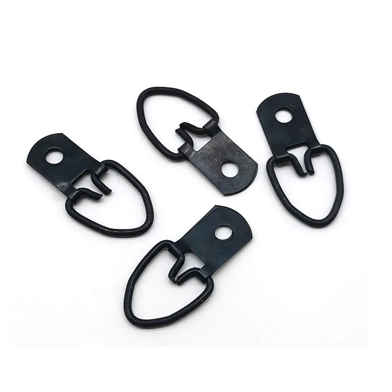 Single Hole D Ring Picture Hangers   with Screws for Home Decoration