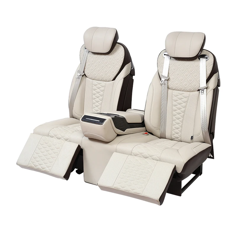 car interior accessories luxury van seat electric car chair rear seat with legrest