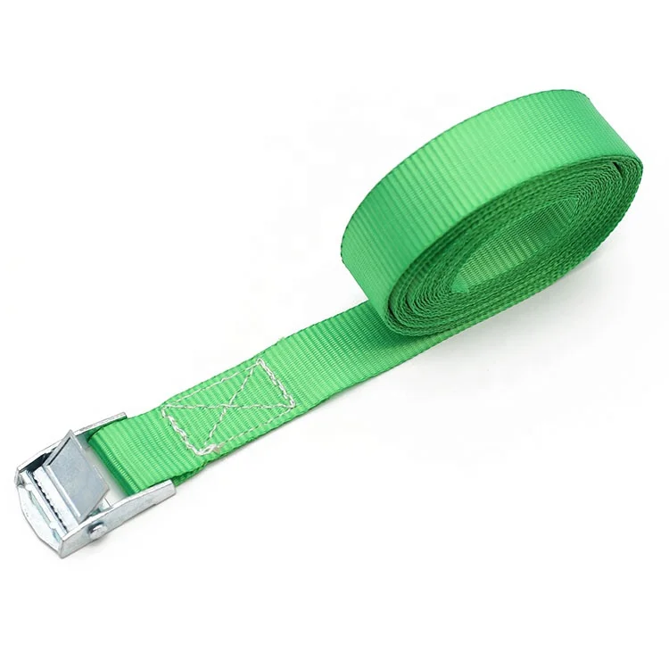 Wholesale Green Color Cargo Lashing Ratchet Tie Down Strap 25Mmx5M Polyester Ratchet Tie Down Straps