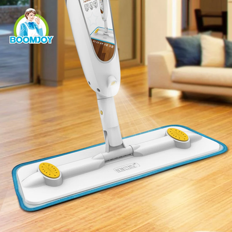  Boomjoy с двойной застежкой-пряжкой и алюминиевый полюс на плоской подошве удивительное оборудование для мытья полов машина уборки здоровый спрей Швабра из микрофибры Чулочные изделия дома набор чистки