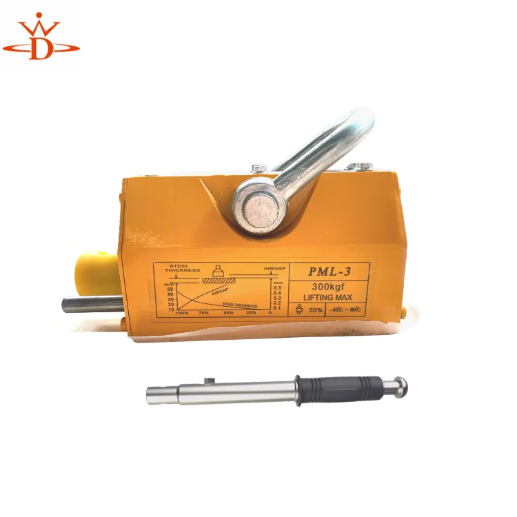 13 Years Experience 0.1 to 10 Tons Permanent Magnetic Lifter Without Electric Lifting Magnet
