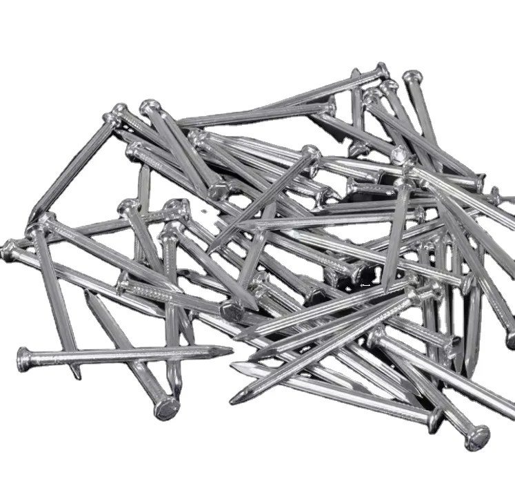 2024 Wholesale Flat Black Galvanized Hardened Carbon Steel Concrete Nail,Box Packing Steel World Common Wire Nails