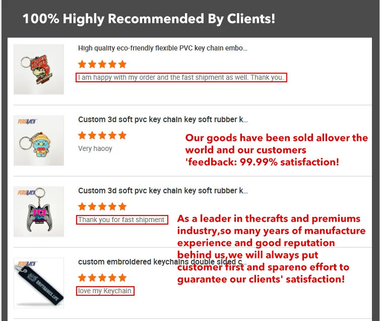 Custom Logo 2d embossed Rubber Soft Pvc 3d Print Promotional Keychains Keyring Personalized Customized PVC Key Chain