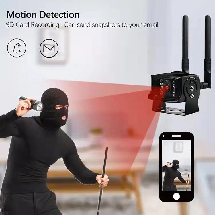 CCTV 1080p Full HD School Bus Ship Truck Vehicle Car 4G WIFI Camera