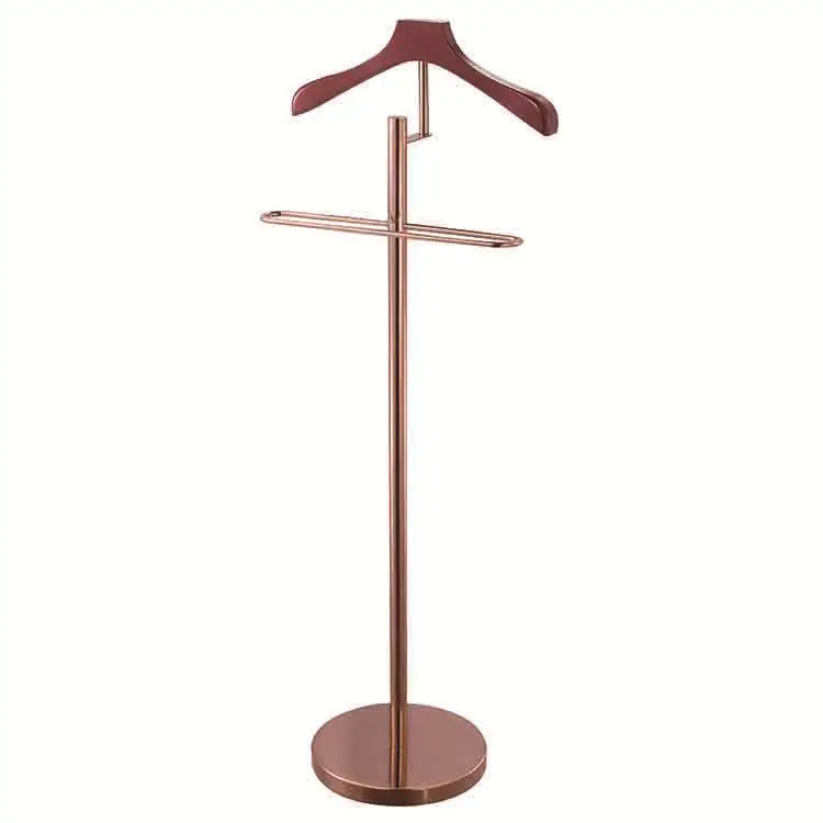 Высокое качество оптовая продажа деревянный шкаф для Регулируемая Вешалка для одежды для верхней одежды, монтируемый на стеллажи для выставки товаров