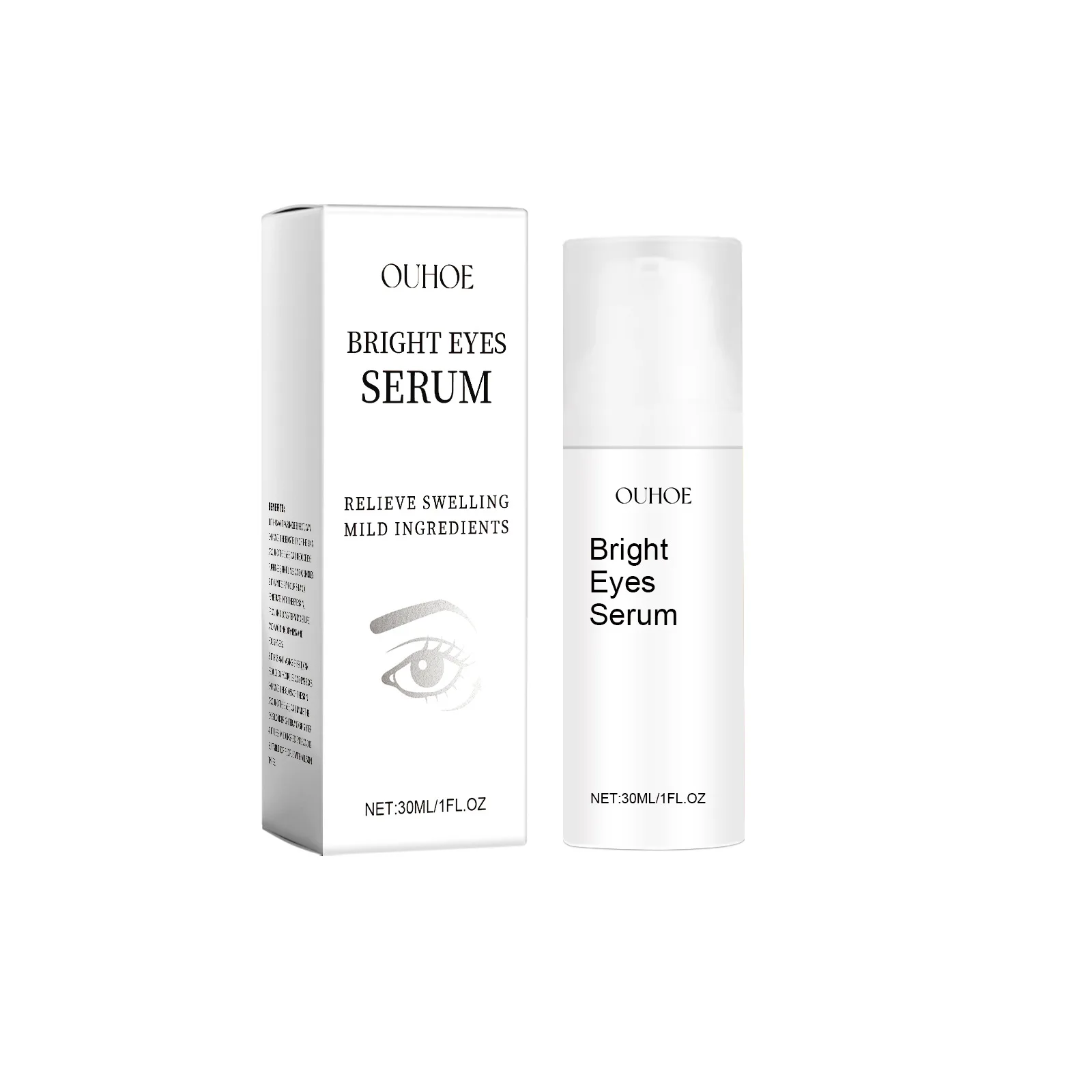 Eye Serum Moisturizes and tightens the skin around the eyes, lightens fine lines and bags under the eyes