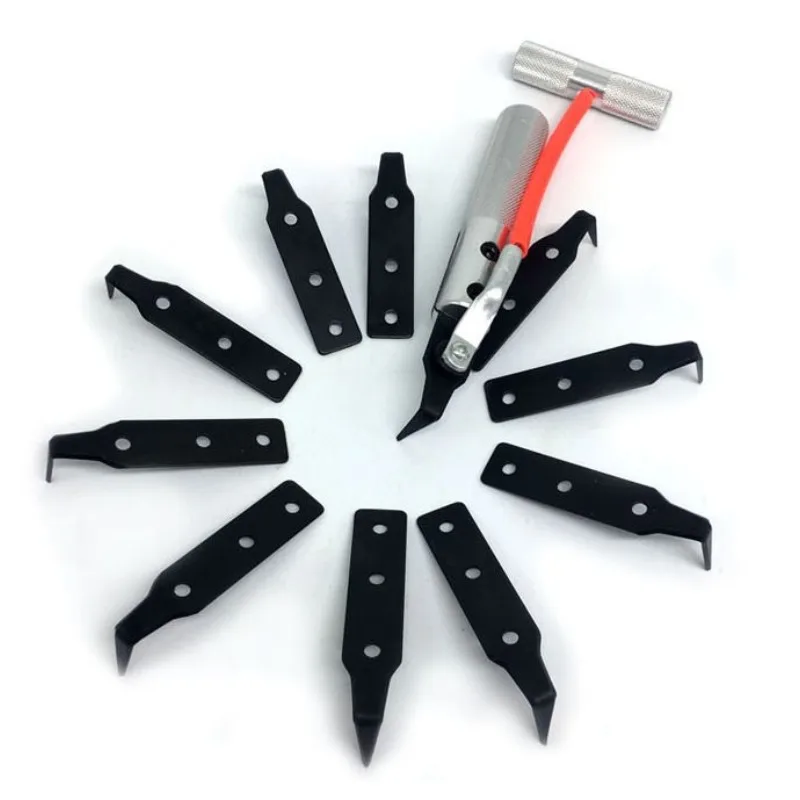 Top Quality 7 pcs Windshield Removal Tools Set/Auto Glass Cut Out Knife with Wire