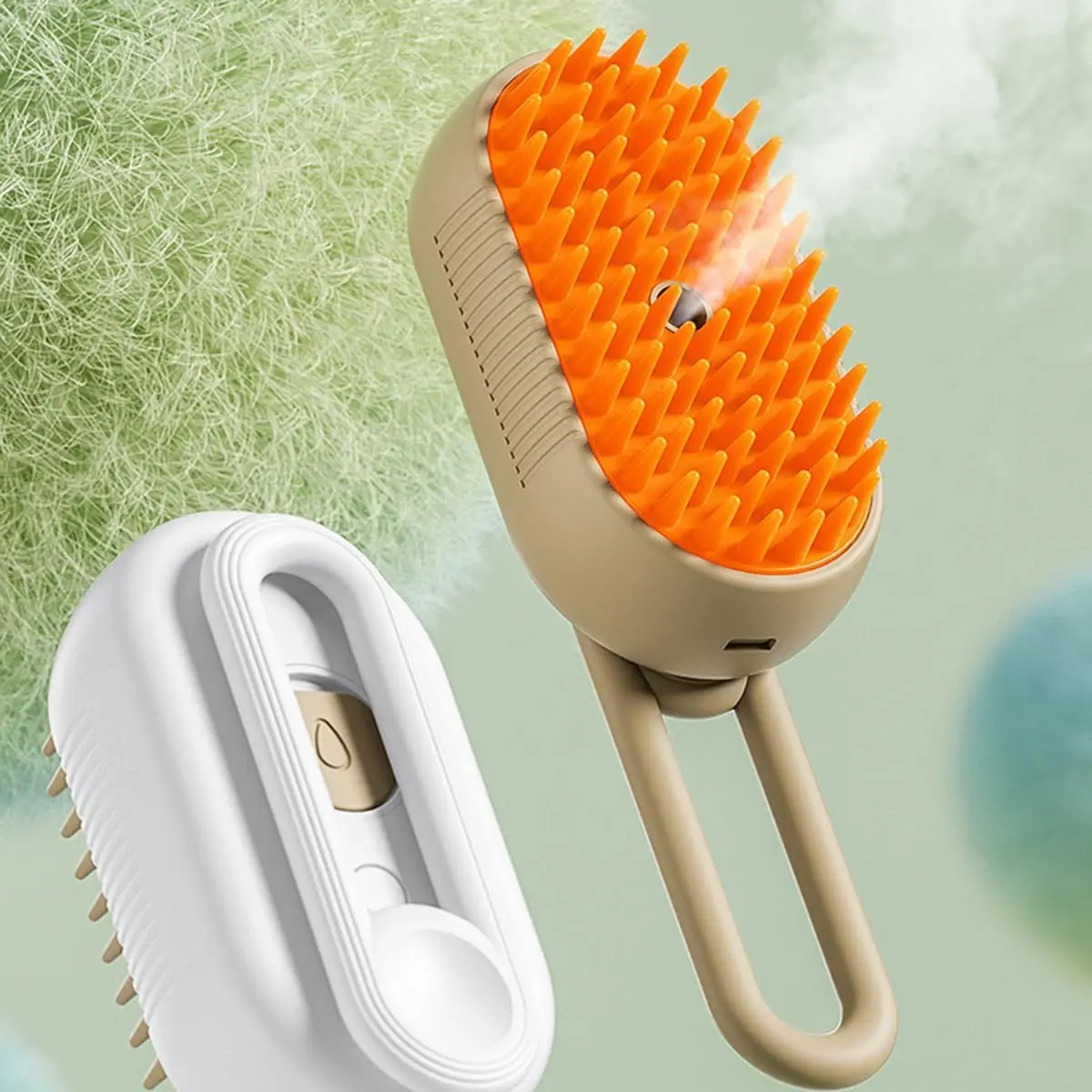 Wholesale 3 in 1 Cat Steamy Brush Steamy Silicone Massage Grooming Brush for Cat and Dog Tangled And Hair Loss Remover