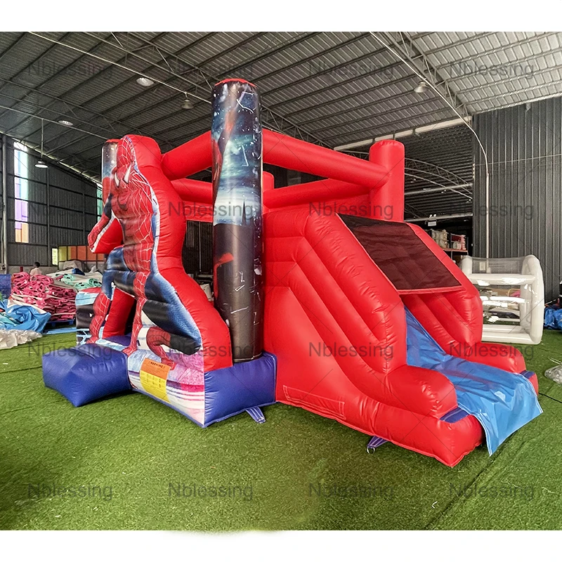 Bounce House Inflatable Kids Jumping small custom Spiderman inflatable bouncy castles Jump Inflatable Bounce
