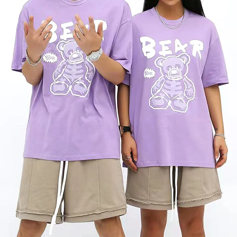 Custom Oversize Printing T-shirt Unisex Manufacturer 100% Cotton Mens T-shirt