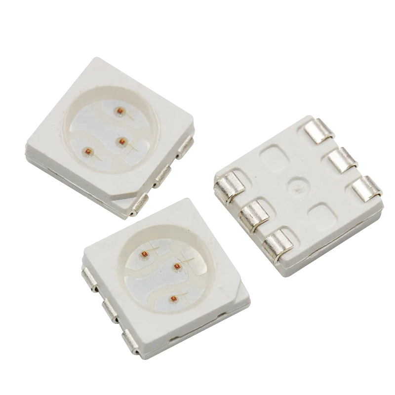 5050 0,2 Вт SMD LED Epistar 3-chips Orange lighting, SMD 5050-нм