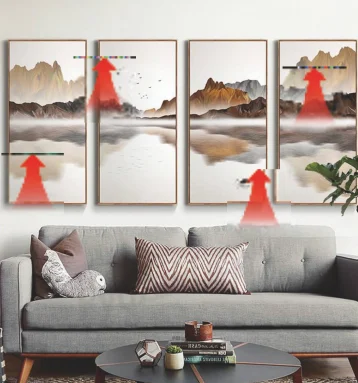 2000w Graphene Warm Painting(support customization)