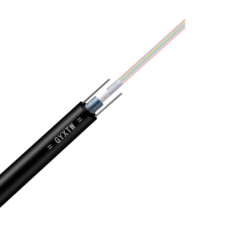 GYXTW 12 Core Fiber Optic Outdoor Fiber Optic Cable 1km 2KM