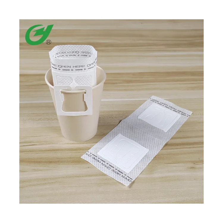 PLA Corn Fiber Coffee Drip Filters Drip Coffee Bag Biodegradable Drip Filter coffee Bag