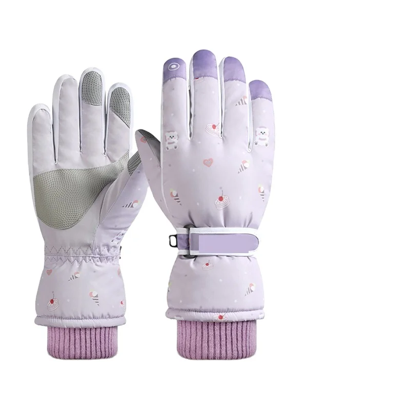 Winter Ski Equipment Gloves & Mittens Waterproof Cold-Resistant Outdoor Cycling Gloves