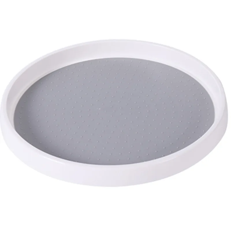 Нескользящая вращающаяся на 360 градусов кухонная полка для хранения